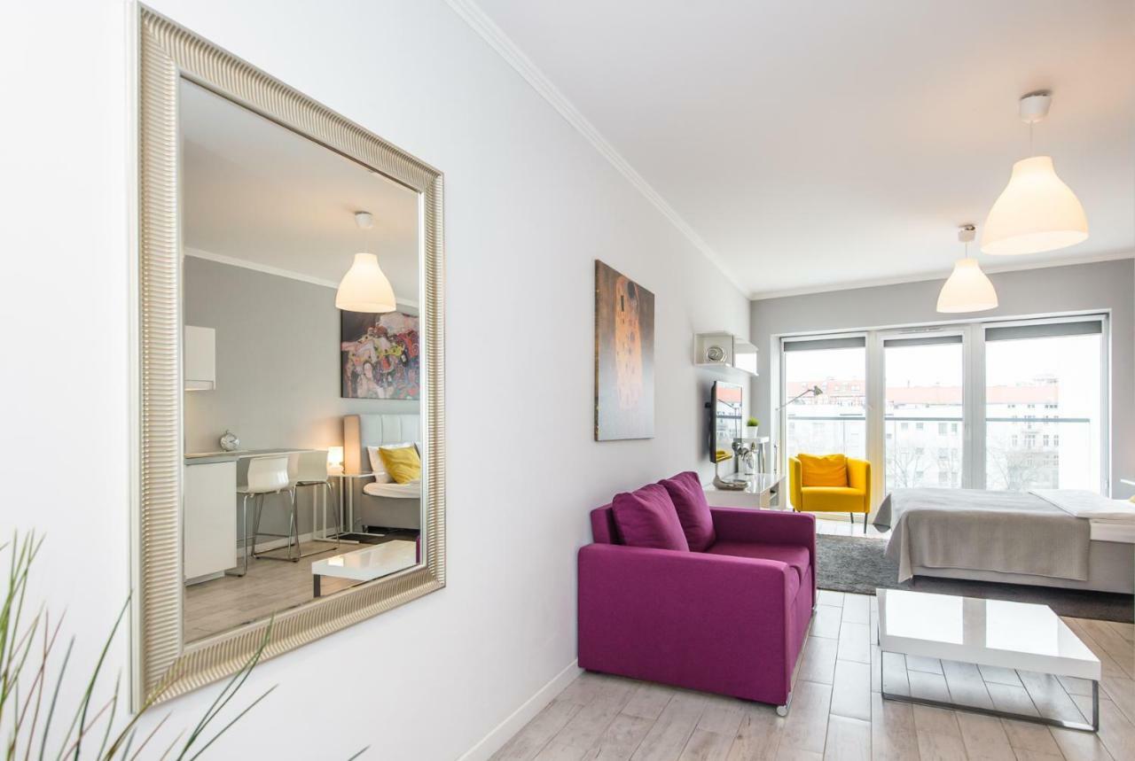 Lejlighed på 35 m² i Poznan Centrum med 1 værelse og 1 private badeværelser Eksteriør billede