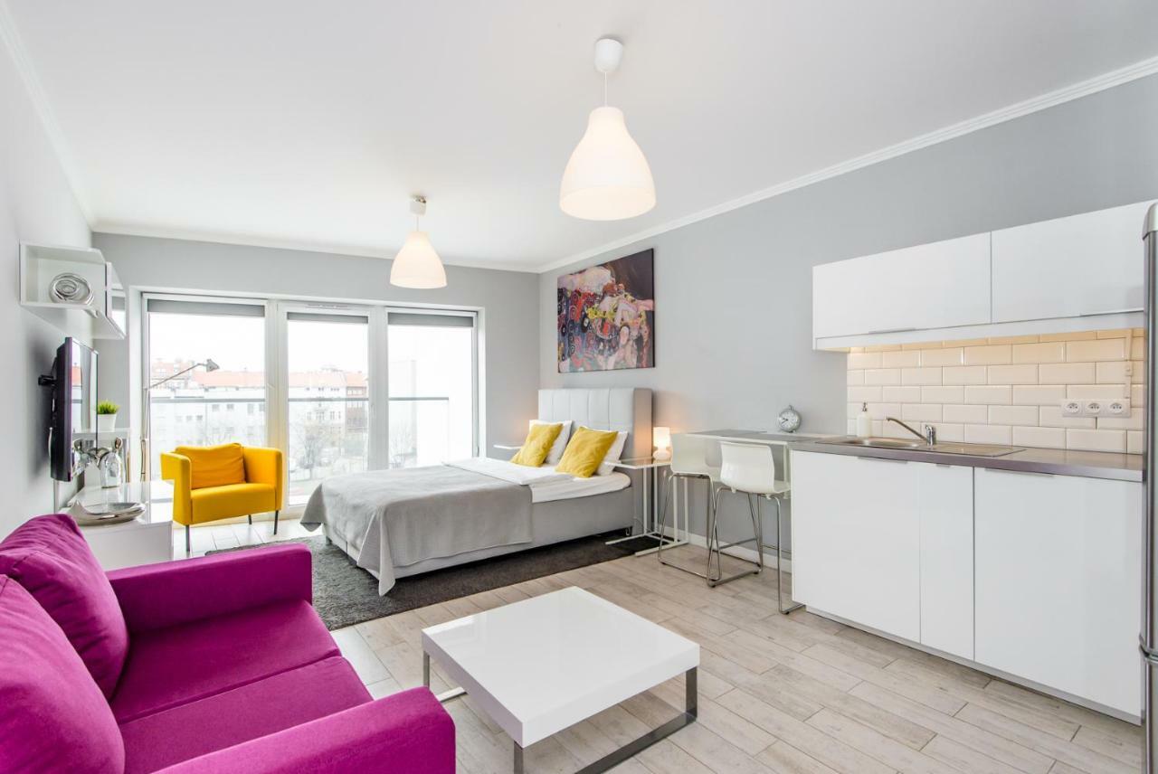 Lejlighed på 35 m² i Poznan Centrum med 1 værelse og 1 private badeværelser Eksteriør billede