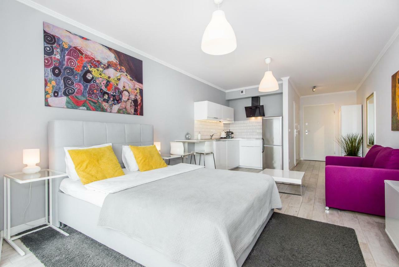 Lejlighed på 35 m² i Poznan Centrum med 1 værelse og 1 private badeværelser Eksteriør billede